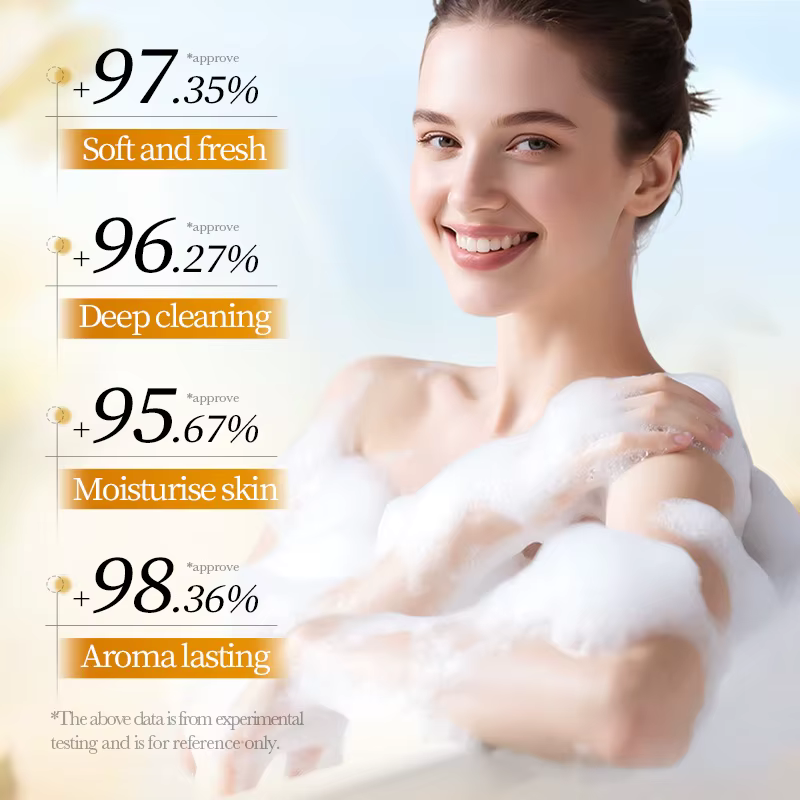 Gel douche hydratant à l'osmanthus 530 ml