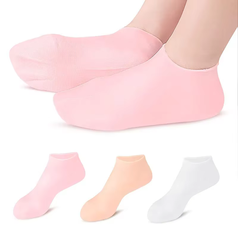 Chaussettes hydratantes en Silicone