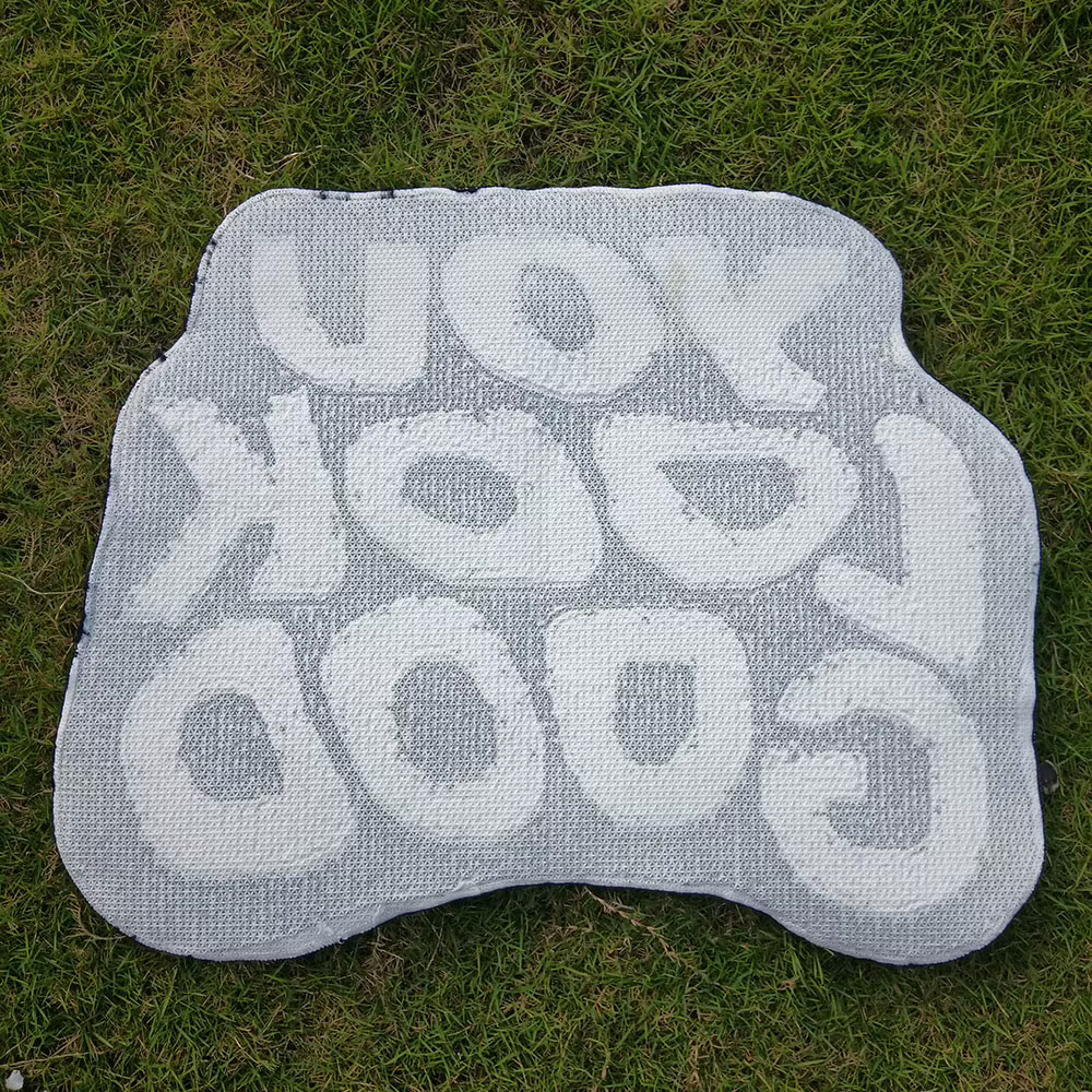 Tapis tufté fait à la main, amusant et mignon, fait à la main, pour salon et chambre à coucher