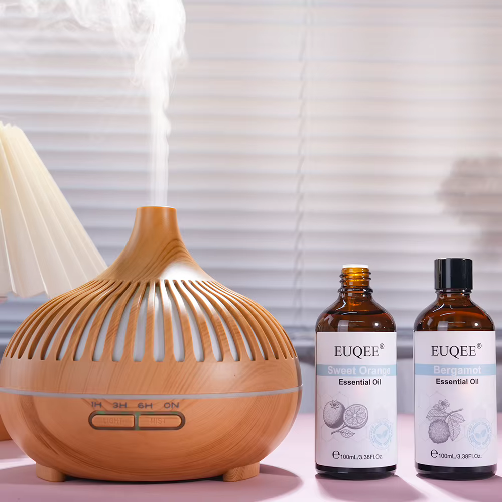 Huile Essentielle Pure Naturelle 30ml 100ml Vanille Jasmin Patchouli Orange Douce pour l'Aromathérapie et la Parfumerie d'Ambiance pour Humidificateur Diffuseur