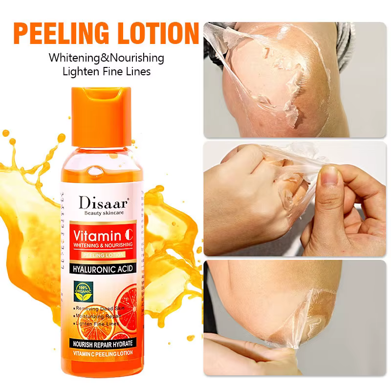 Lotion exfoliante jaune 100% biologique