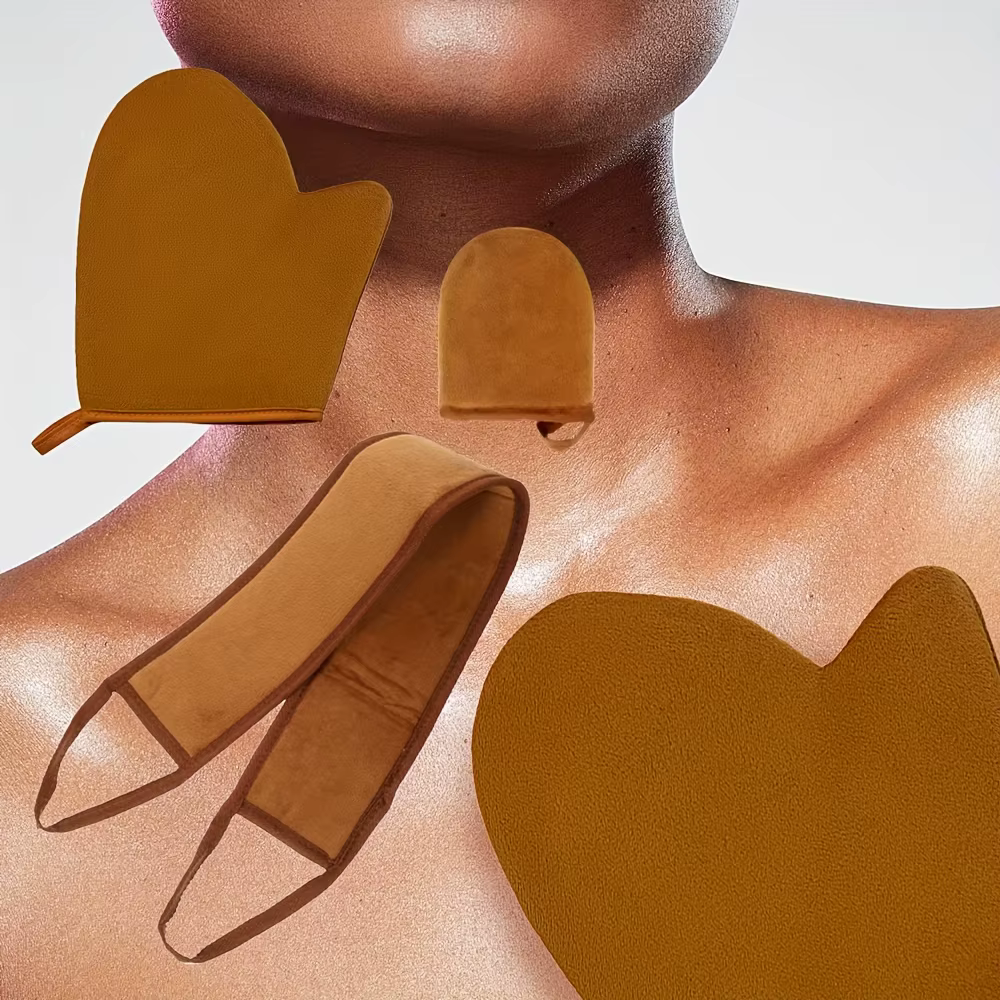 Kit d'auto-bronzage 3 pièces