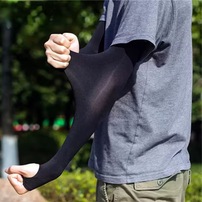 Manchons de bras pour Protection solaire, 3/5 pièces, coudières pour hommes et femmes, pour Sports de plein air, Protection UV