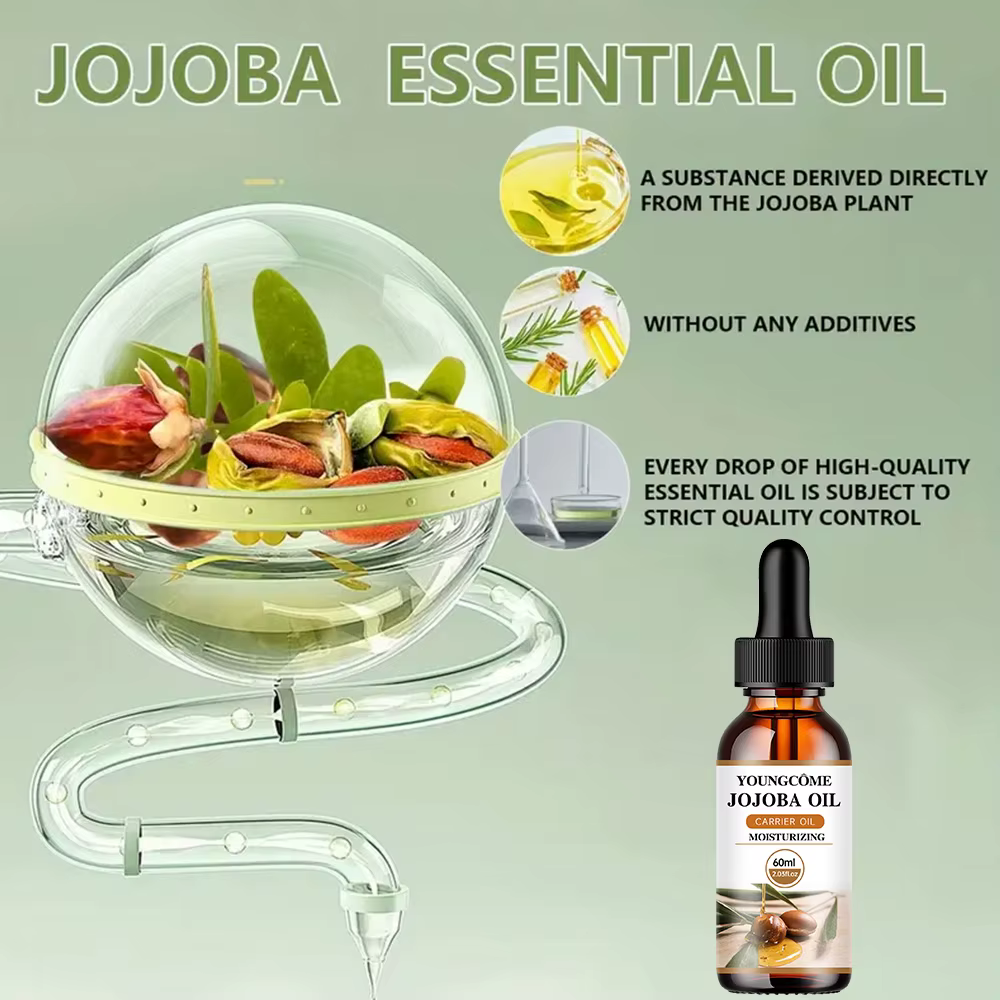 Huile de jojoba biologique naturelle