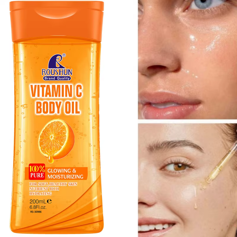 200ml Roushun Huile corporelle à la vitamine C