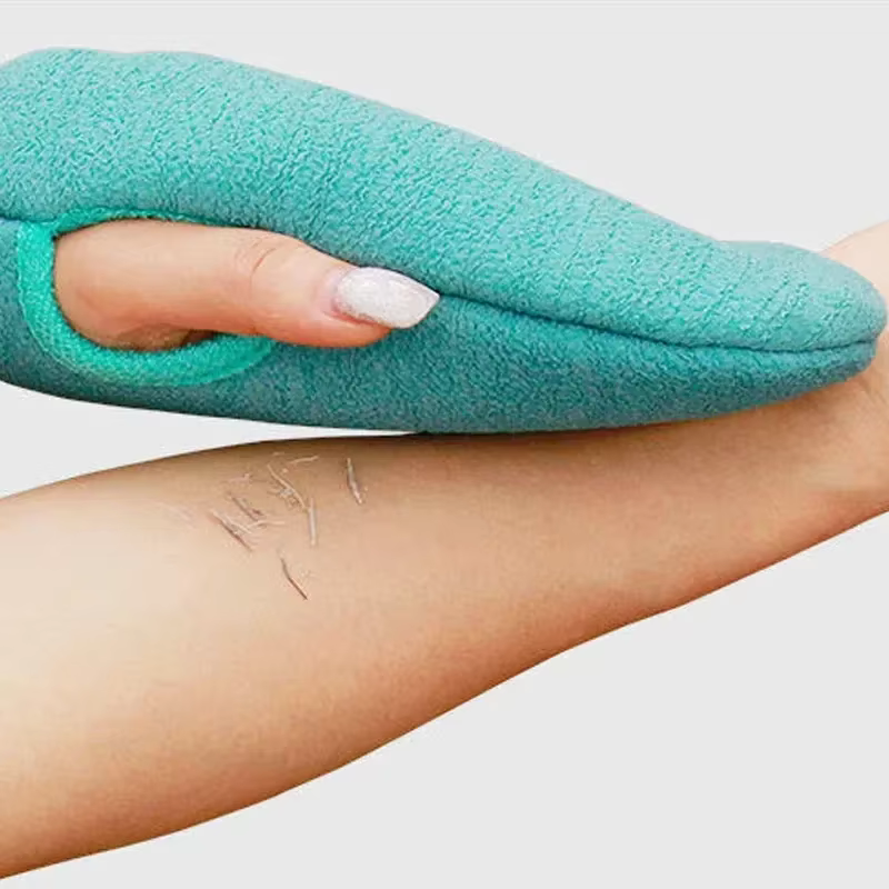 Gants exfoliants peau morte bain douche Spa Massage corps serviette de bain