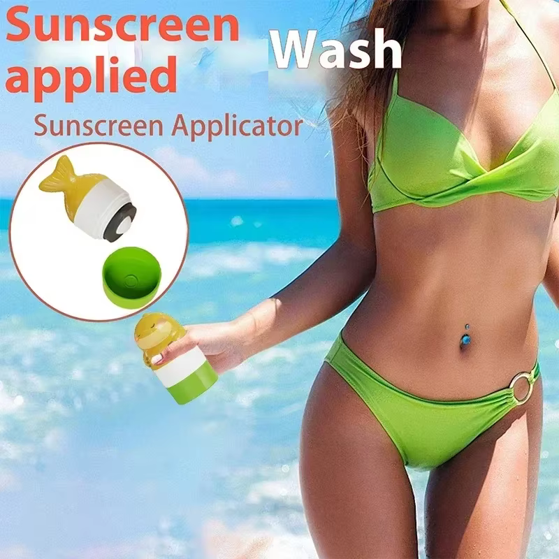 Applicateur de protection solaire rechargeable