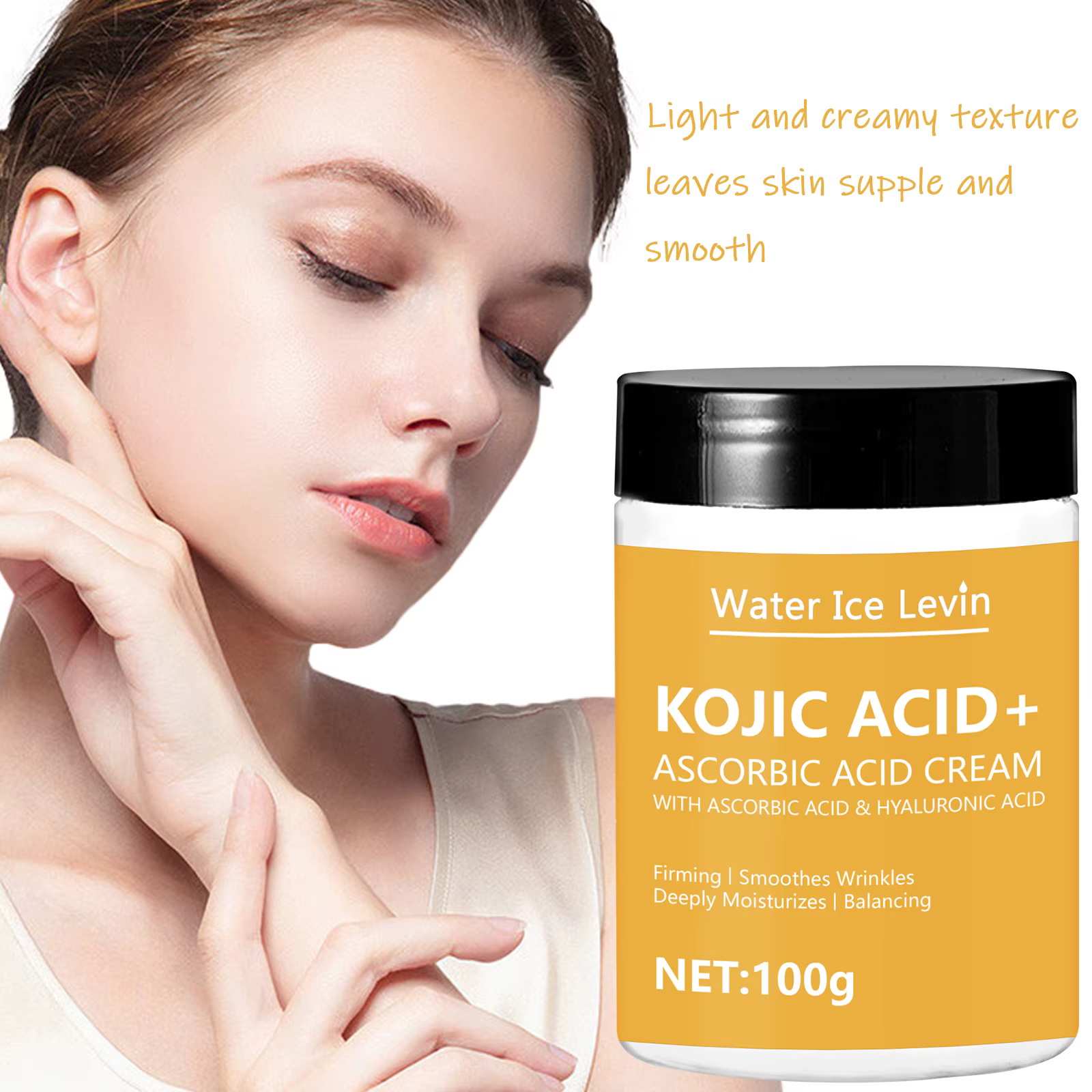 Acide kojique Lifting crème raffermissante collagène rides lisses
