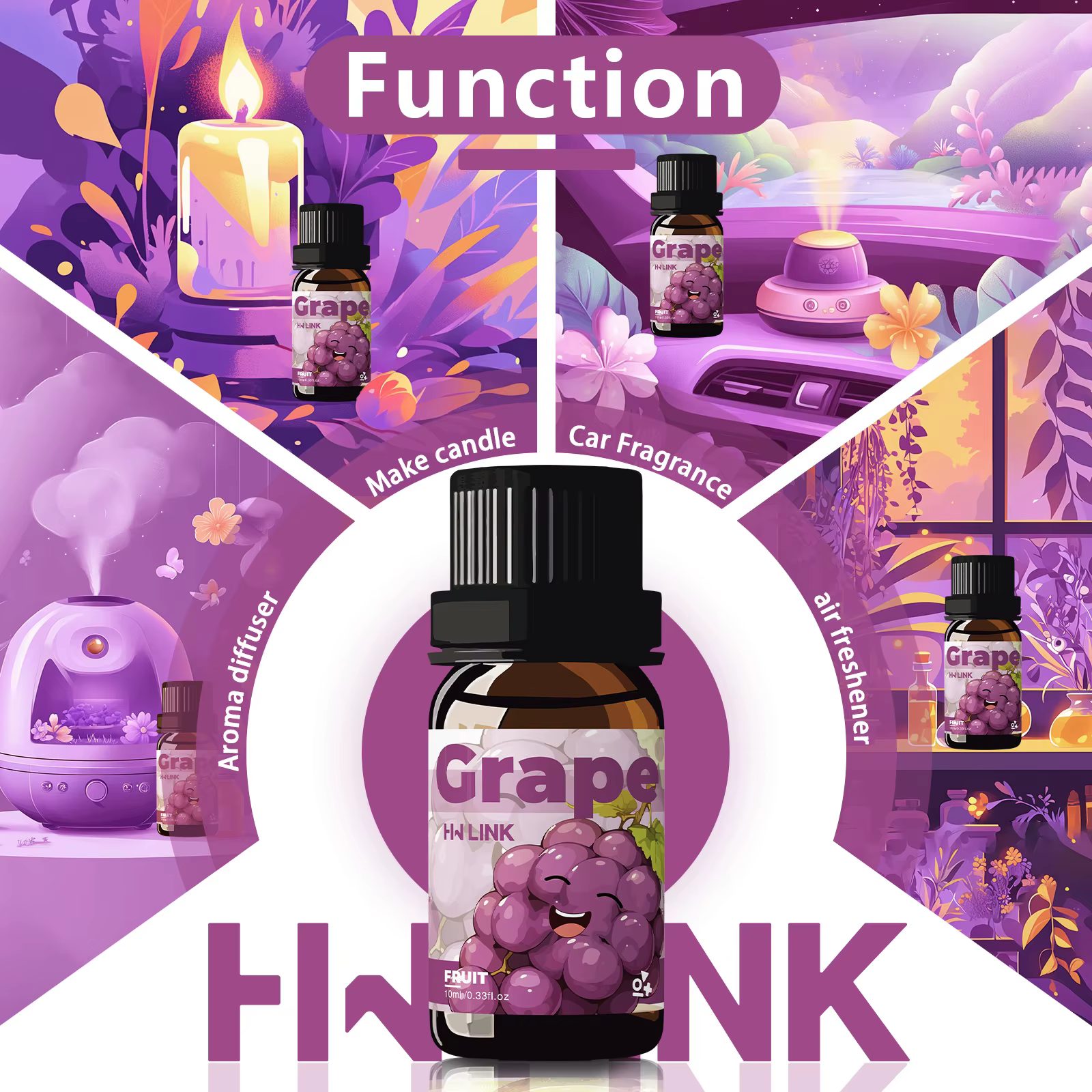 Huile essentielle de raisin 10ml