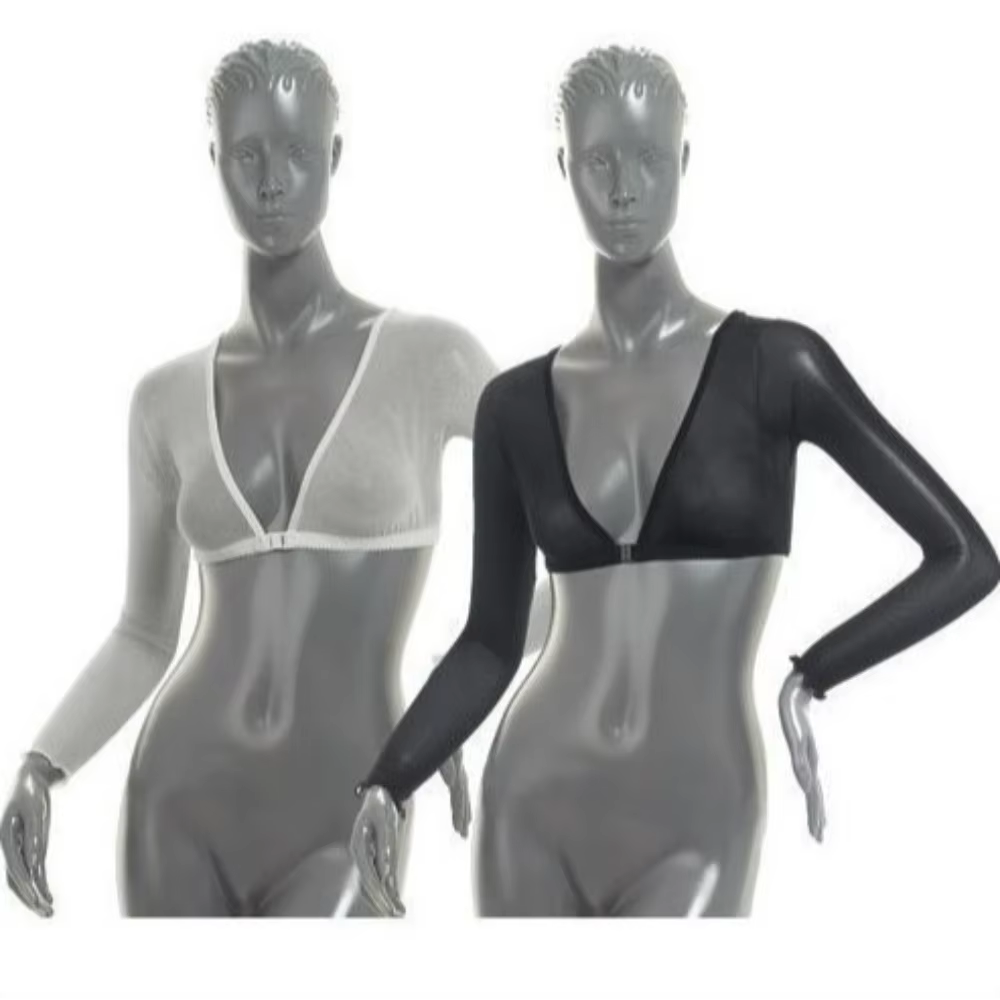 Manchons de bras en saillie sans couture