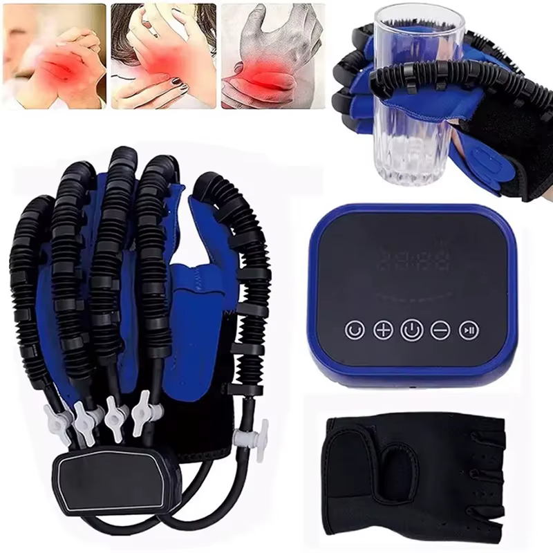 Entraînement des mains hémiplégie doigt rééducation formateur thérapie main fonction exercice Robot gants bretelles Supports