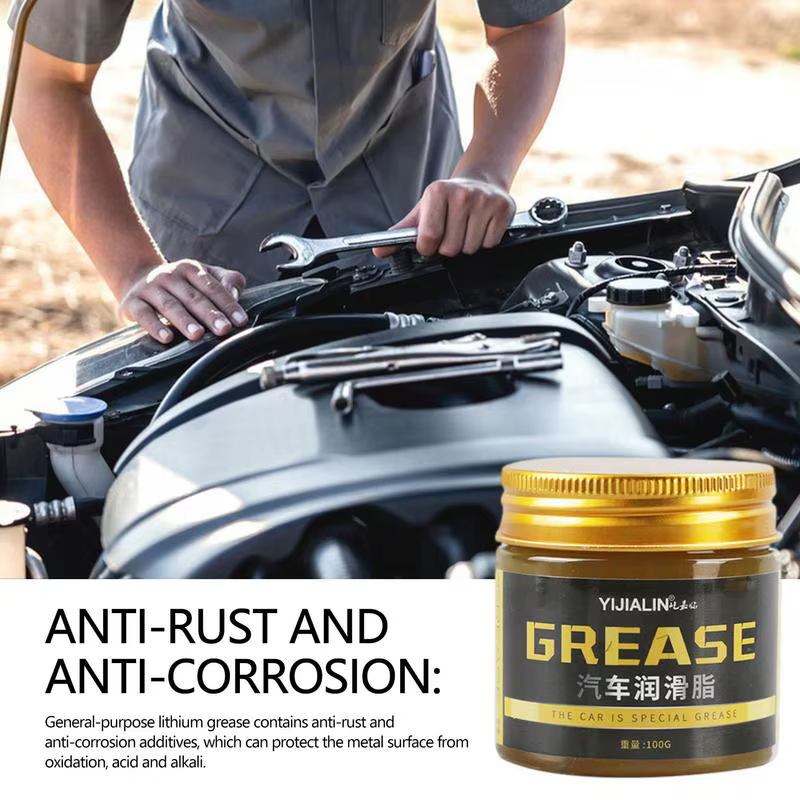 Graisse pour roulements de roues de voiture, 100g, lubrifiant résistant à l'usure, haute et basse température, engrenages mécaniques, roulements de moyeu automobile, huile lubrifiante