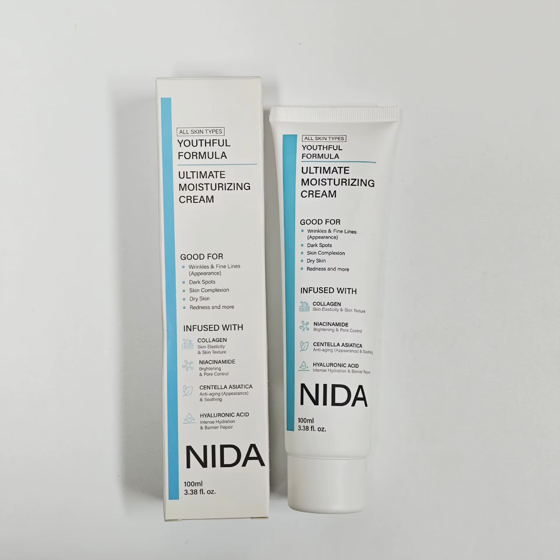Corée NIDA ultime hydratant apaisant réparateur crème hydratante quotidienne Protection de barrière ​