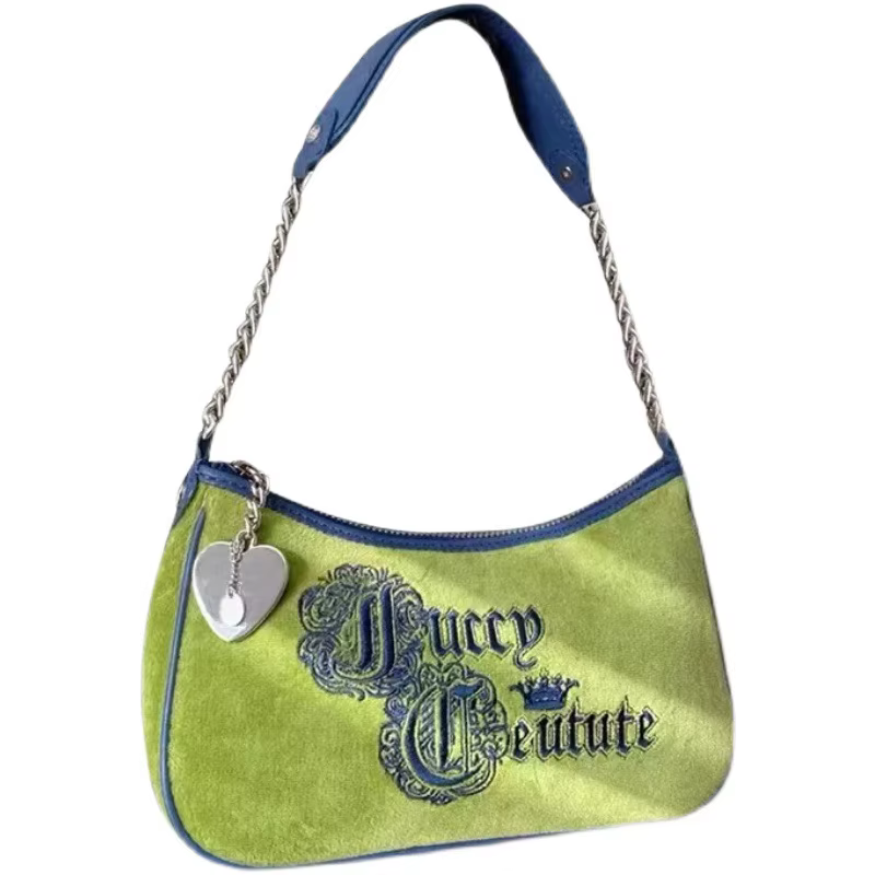 Sac vintage à porter sous le bras, unique, vert, brodé, sac à bandoulière pour filles et femmes, sac baguette tendance, sac bandoulière