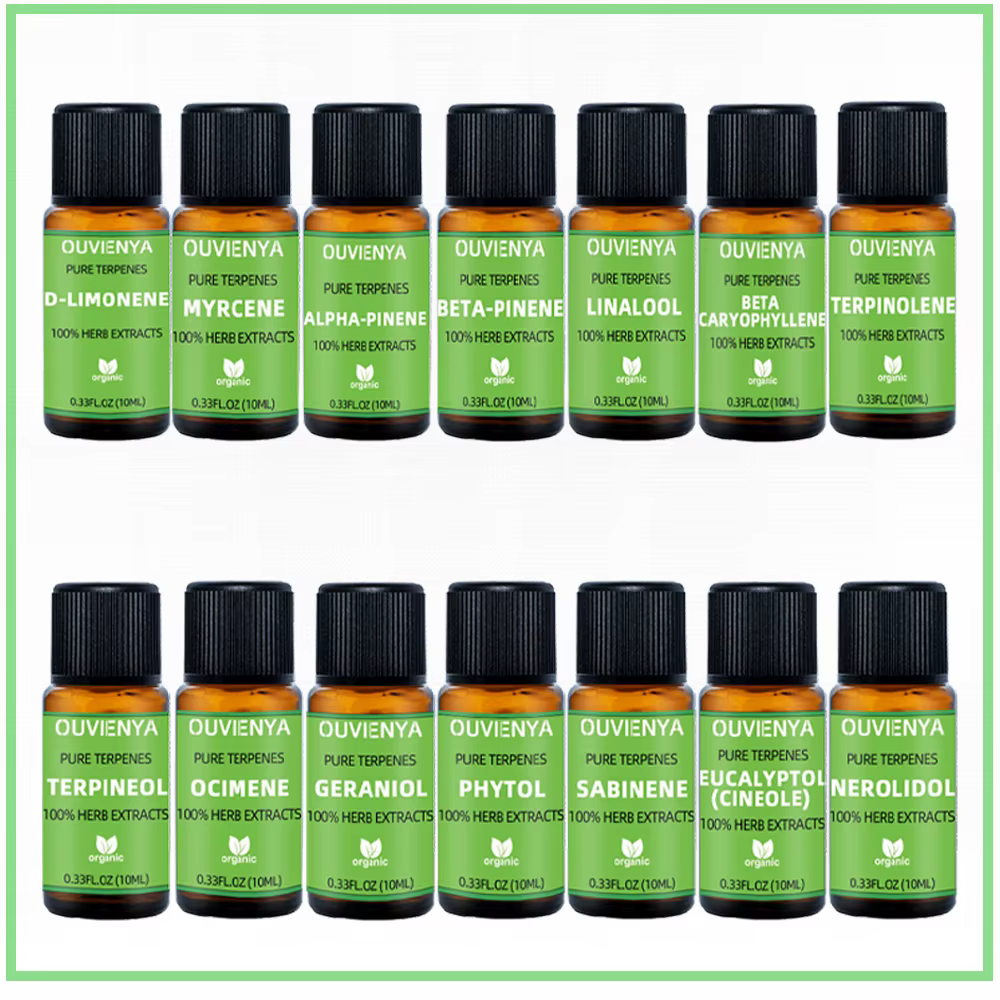 Huile essentielle de terpène pure biologique