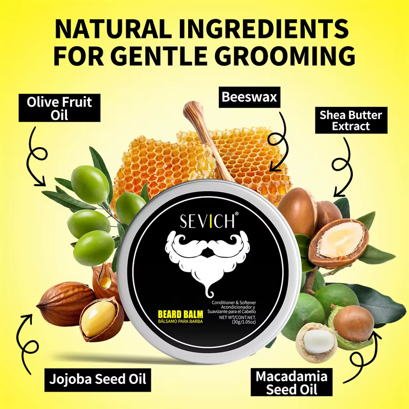 Cire coiffante pour barbe