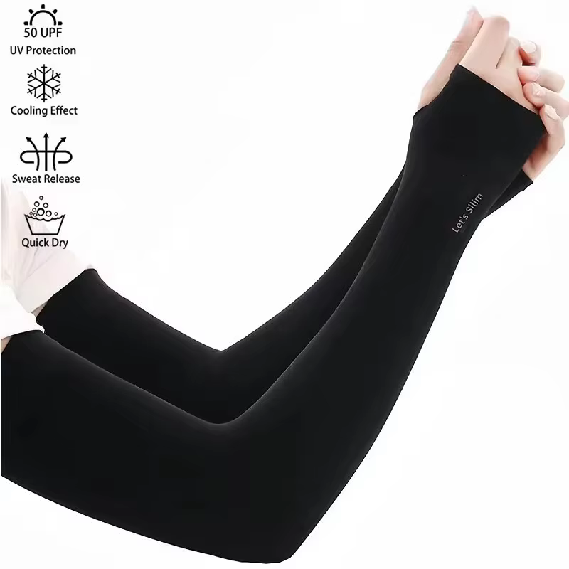 Manchons de bras pour Protection solaire, 3/5 pièces, coudières pour hommes et femmes, pour Sports de plein air, Protection UV