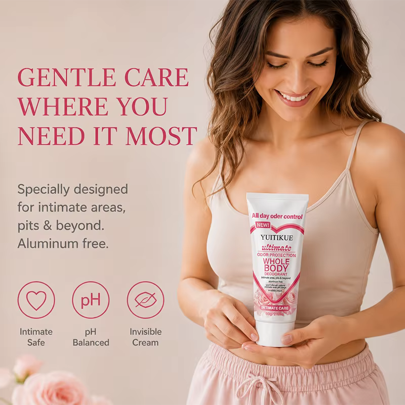 Crème déodorante corps entier sans aluminium 60g