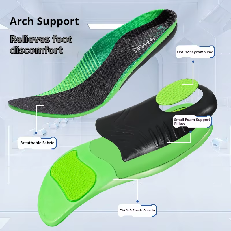 Semelles orthopédiques pour pieds plats