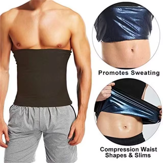 Sauna taille tondeuse ventre enveloppement entraînement Sport sueur bande abdominale formateur perte de poids corps