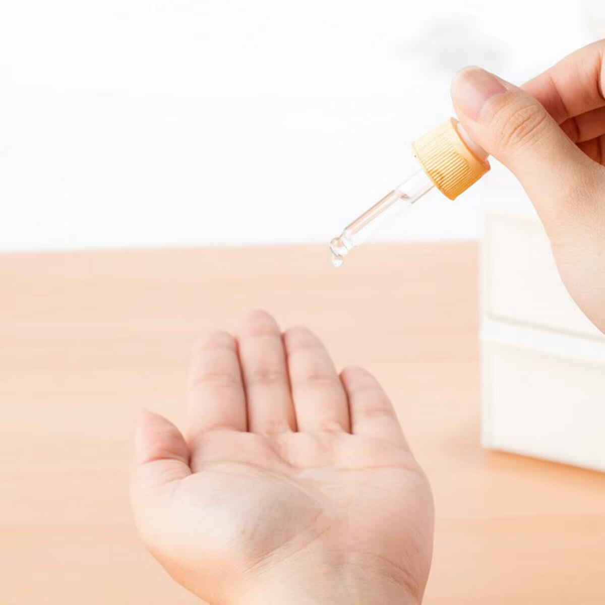 Flacon compte-gouttes en verre transparent 10x5ml - 20ml