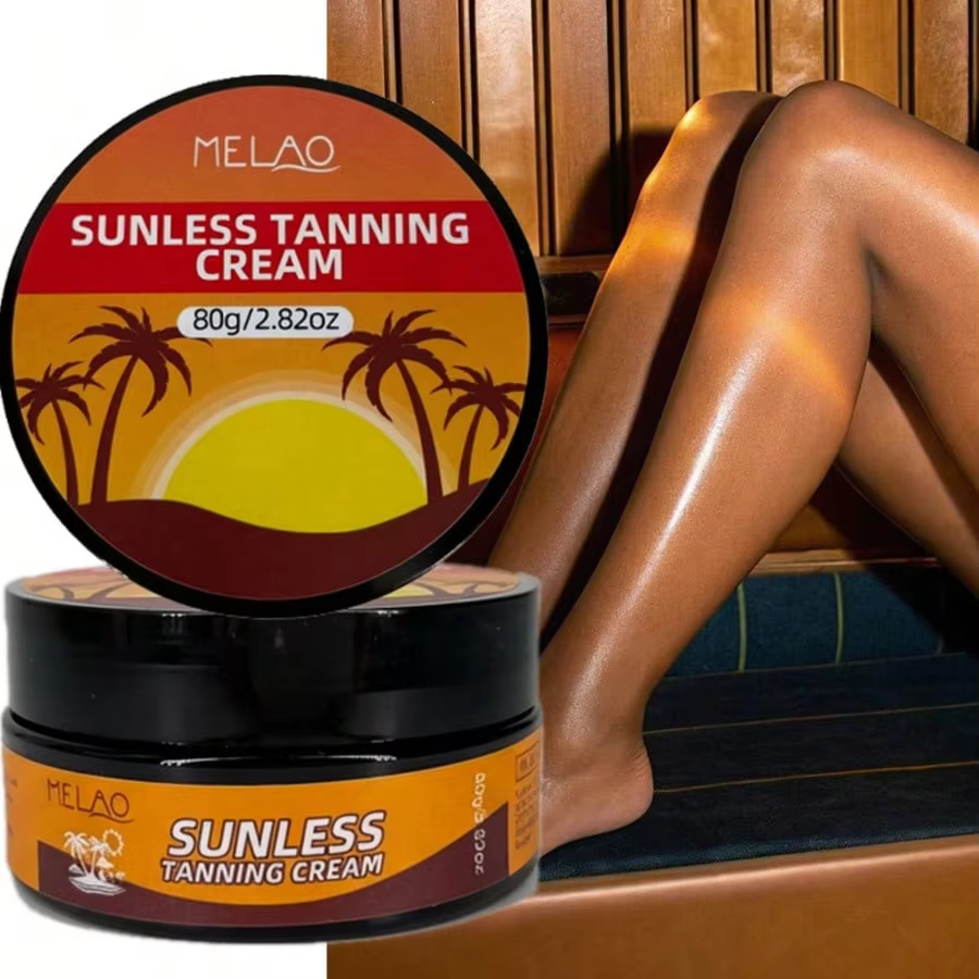 Crème autobronzante MELAO True Color - Bronzage naturel