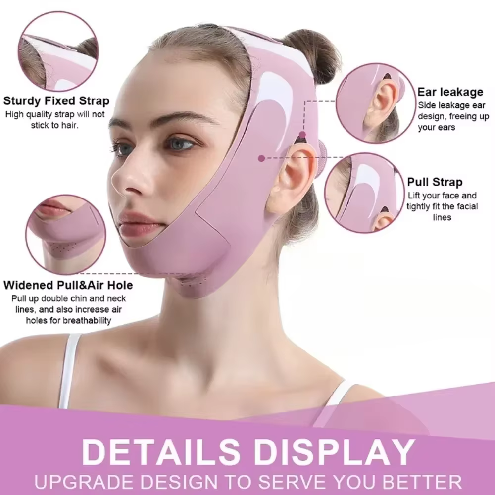 Femmes visage minceur pansement V ligne