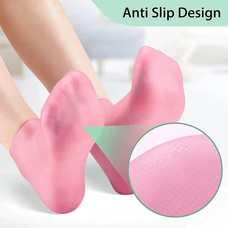 Chaussettes hydratantes en Gel de Silicone