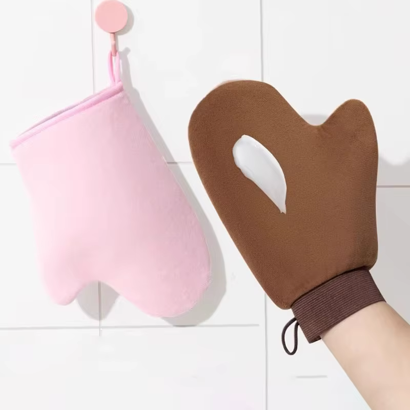1 pièce Gant applicateur auto-bronzant réutilisable marron noir pour crème