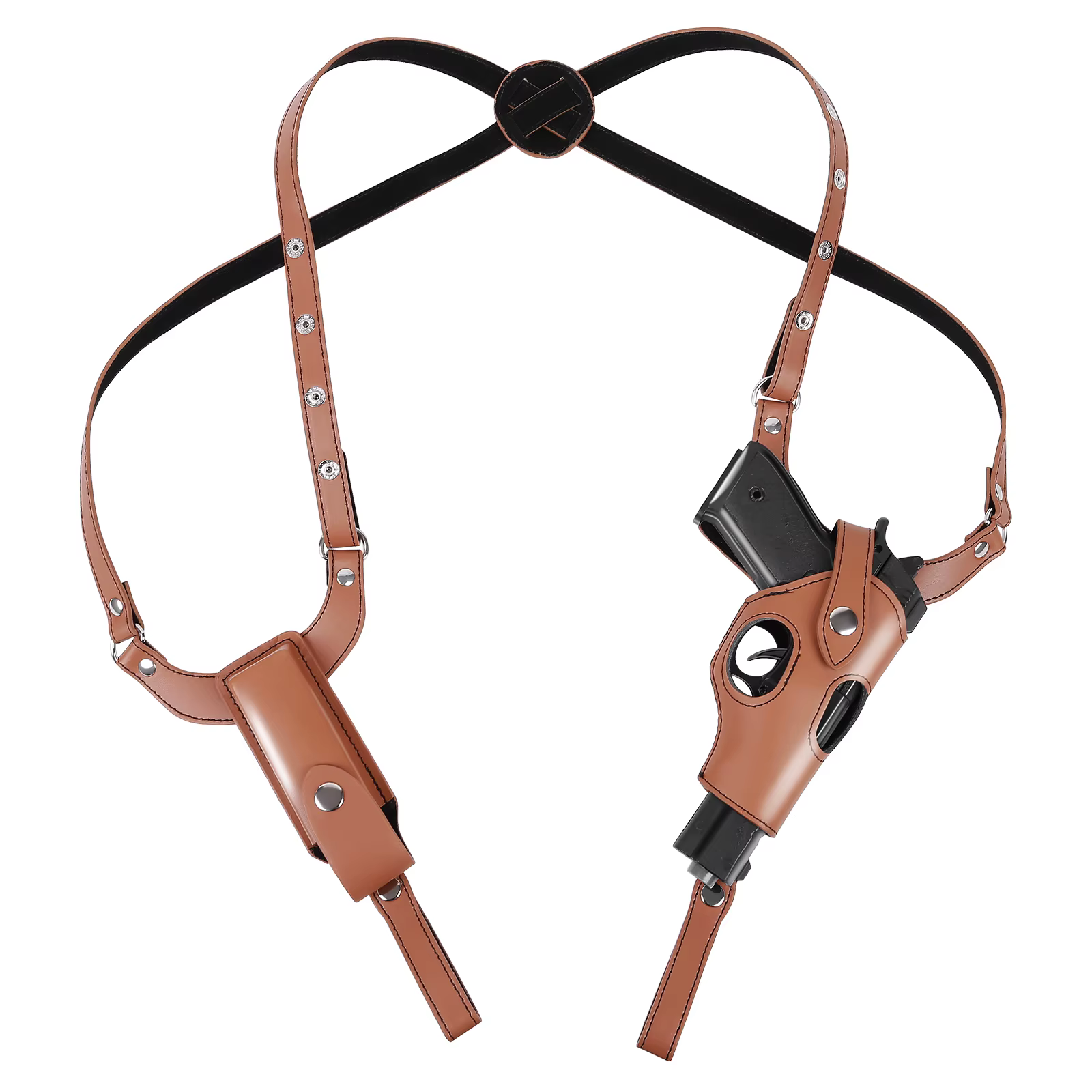 Étui en cuir pour holster sous le bras pour droitier G17 G19 G1-5