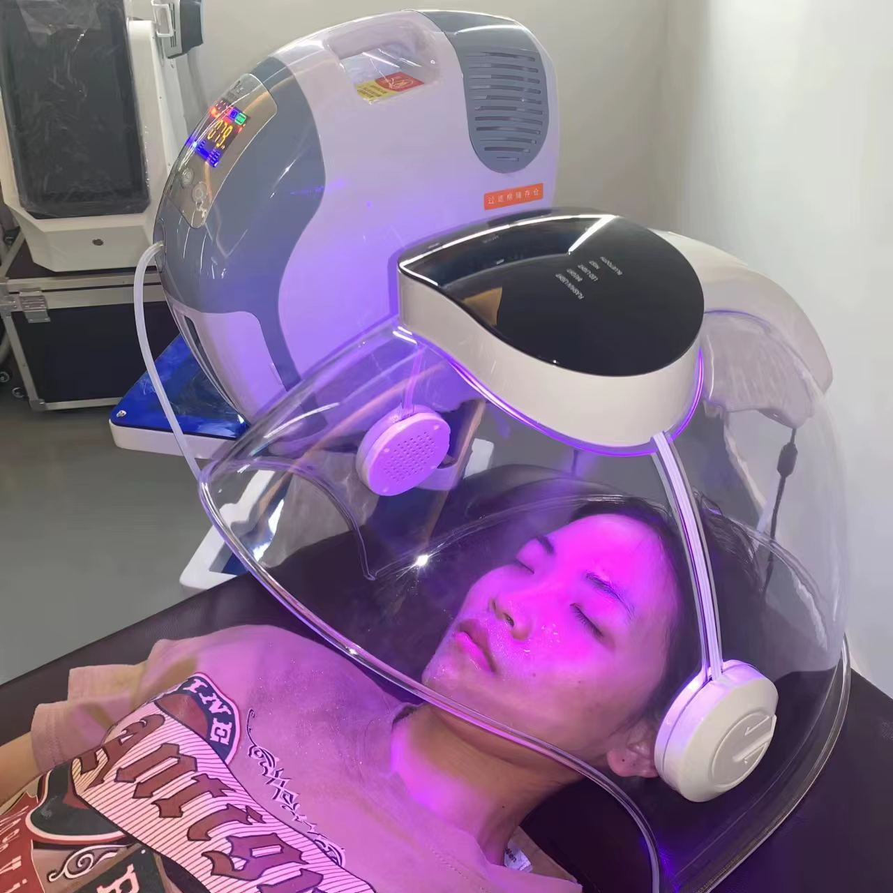 Machine à bulles H2O2, soins de rajeunissement de la peau
