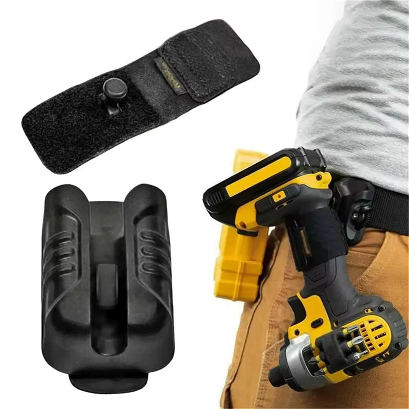 Boîte à outils, ensemble d'outils de taille, étui à outils, perceuse électrique multifonctionnelle, boucle Portable pour clé, marteau, vis, Clip de voyage en plein air