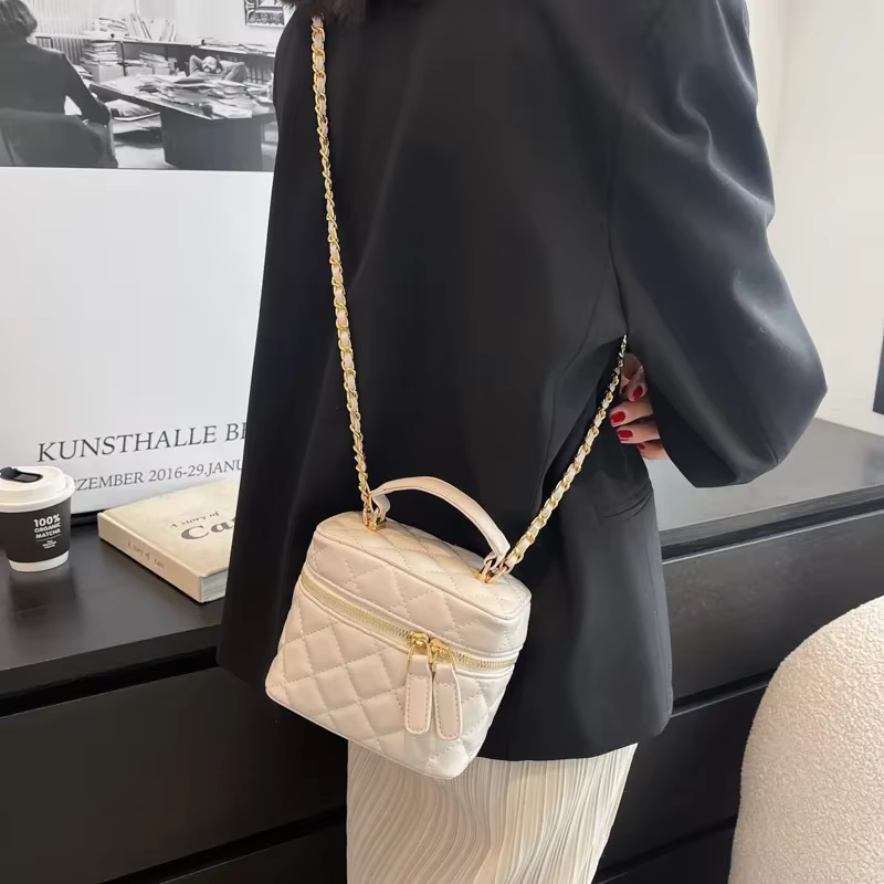 Sac à bandoulière carré pour femme, mini boîte de luxe, sacs à bandoulière, sacs à main et sacs à main, petite marque, pochette fourre-tout, 2022