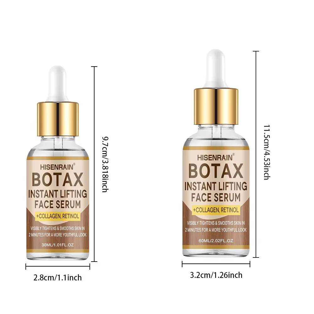 Sérum raffermissant pour le visage HISENRAIN Botax – Traitement anti-âge pour la réduction des rides et le raffermissement de la peau pour toutes les personnes.
