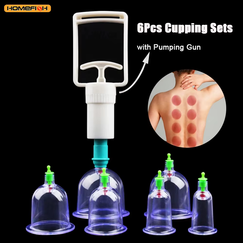 6 ventouses pour kit de massage