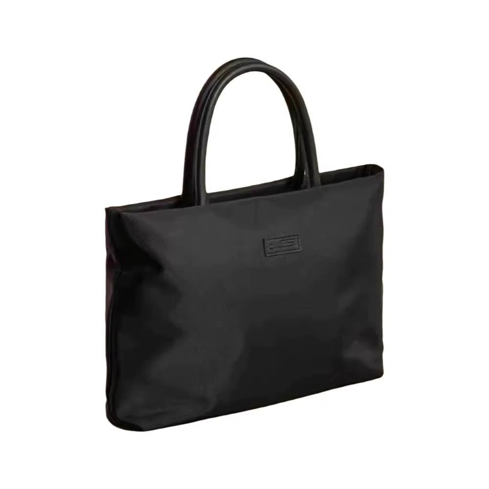 Sac de travail pour ordinateur portable de 16 pouces, sacoche étanche et antichoc avec bretelles, sac à main élégant de grande capacité, pochette pour ordinateur portable pour les trajets quotidiens