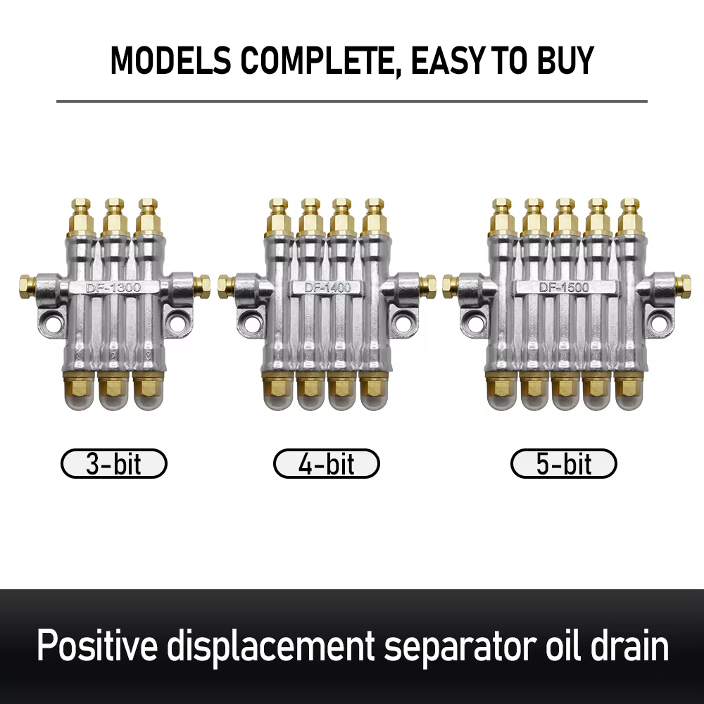 Distributeur d'huile de graisse volumétrique de détective/Valve séparateur/diviseur 2/3/4/5/6/7 sorties pour vanne de Distribution de sortie d'huile
