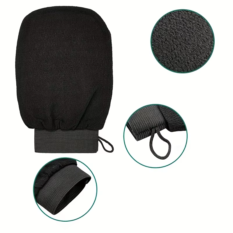Gants de gommage de douche