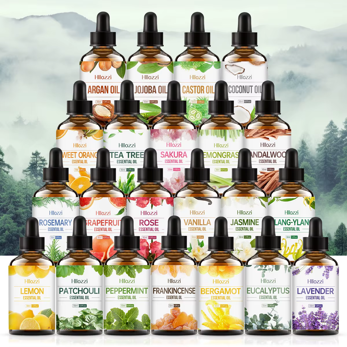 Huile essentielle végétale 30ml/1oz