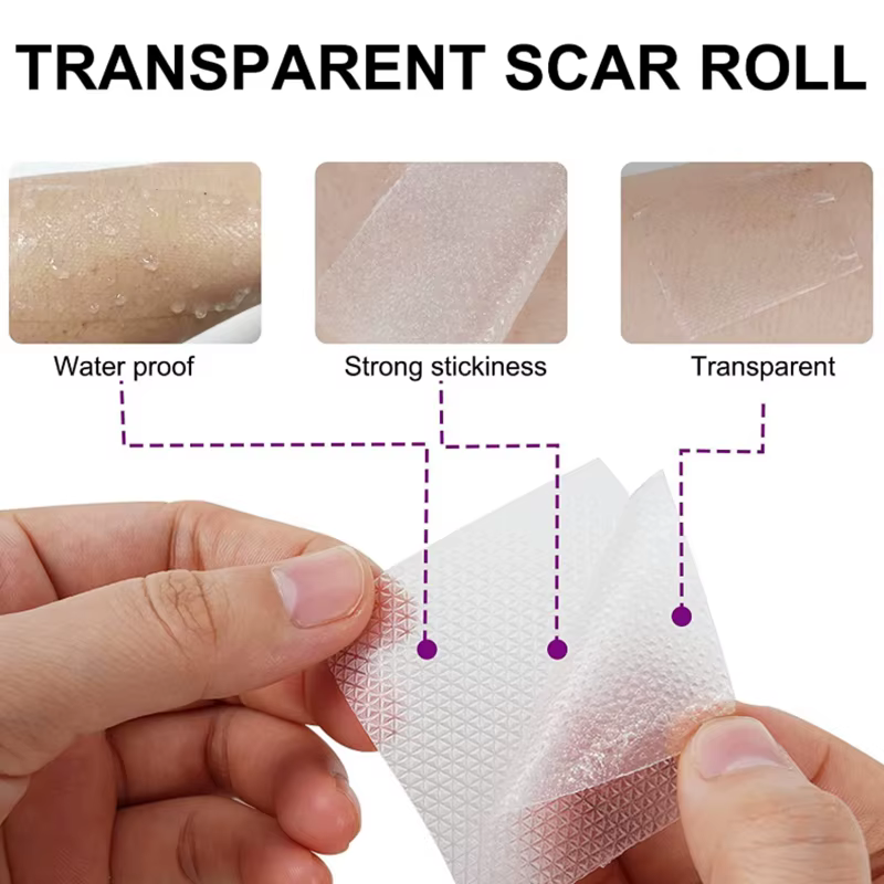Patch de traitement en gel de silicone pour cicatrices