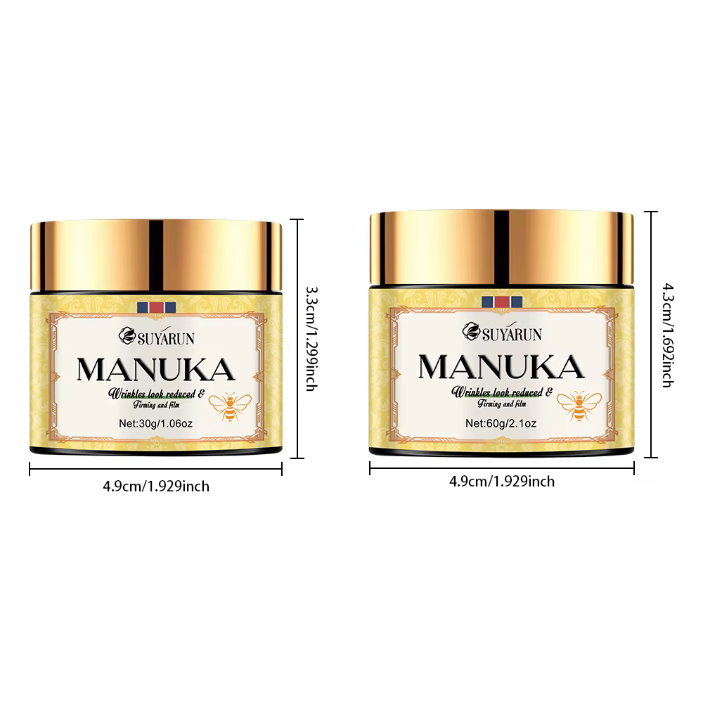 SUYARUN Hydratant au collagène et au rétinol au miel de manuka – Hydratation en profondeur