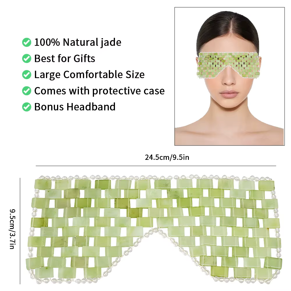 Masque pour les yeux en Jade