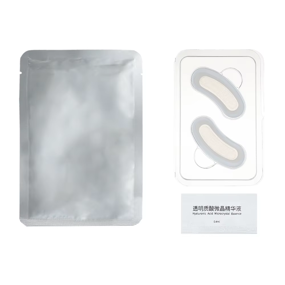 Patchs pour les yeux à micro-aiguilles à l'acide hyaluronique, masque Anti-vieillissement, cernes, hydratant sous les yeux, coussinets de Gel, soins pour la peau