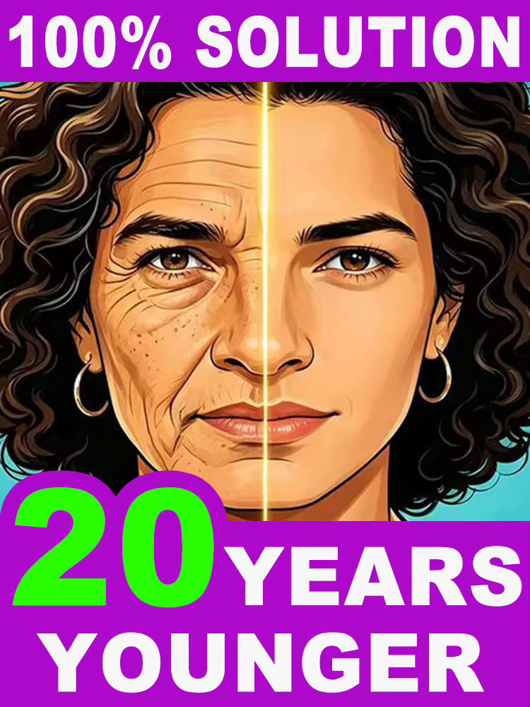 20 ans de moins jeune, dites adieu aux ridules et à la peau relâchée.