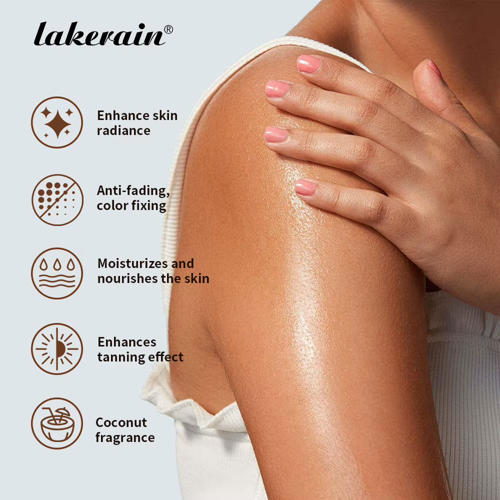Lotion bronzante effet hâle durable