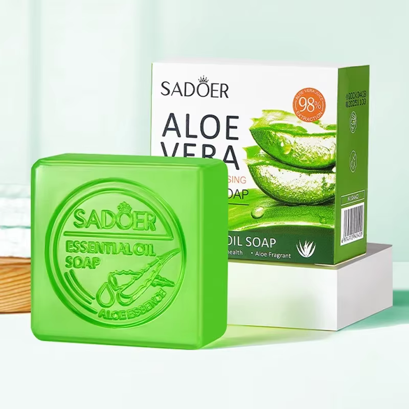 SADOER Aloe savon pour le visage mousse de lavage