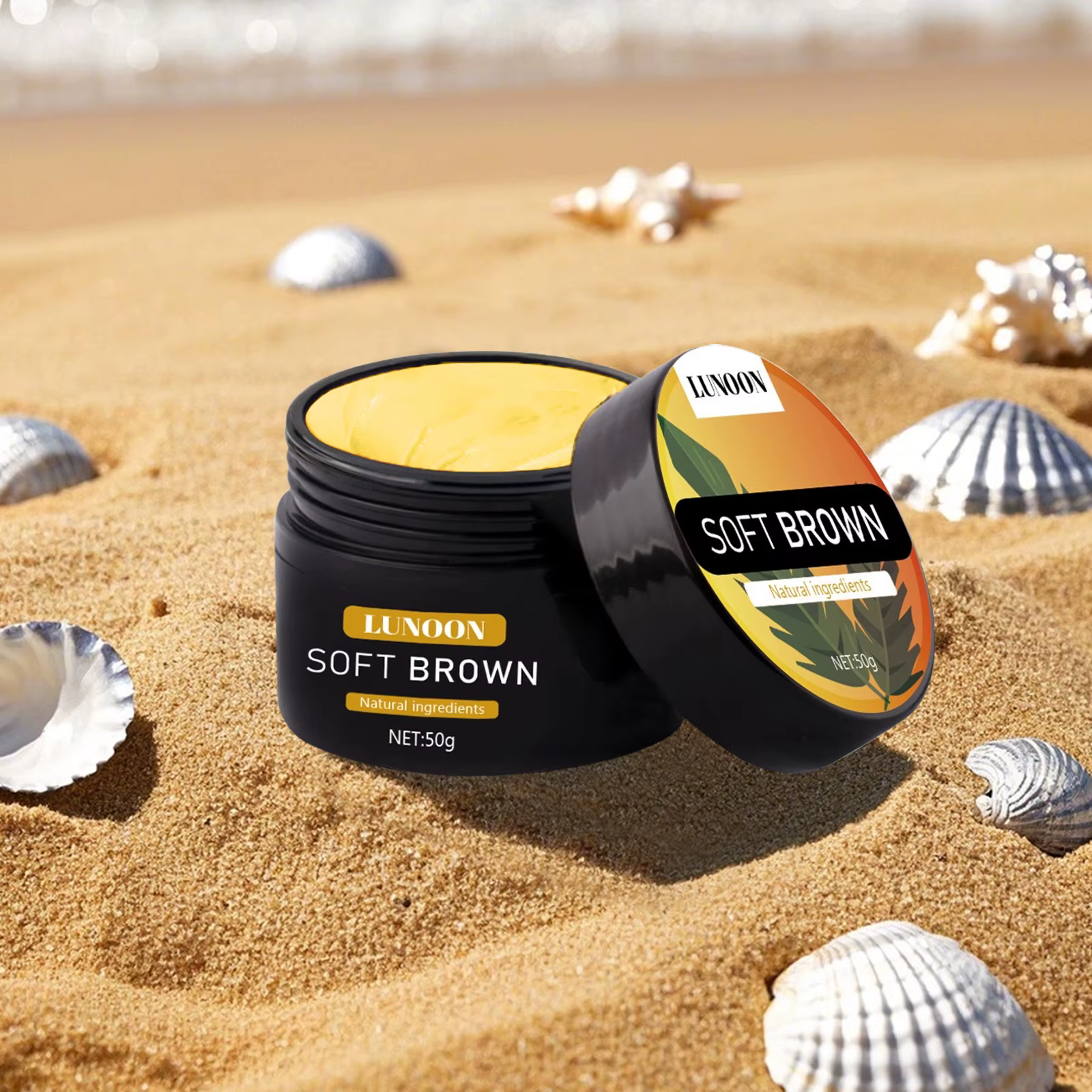 Crème Autobronzante & Protectrice Solaire - Bronzant Visage & Corps Longue Durée