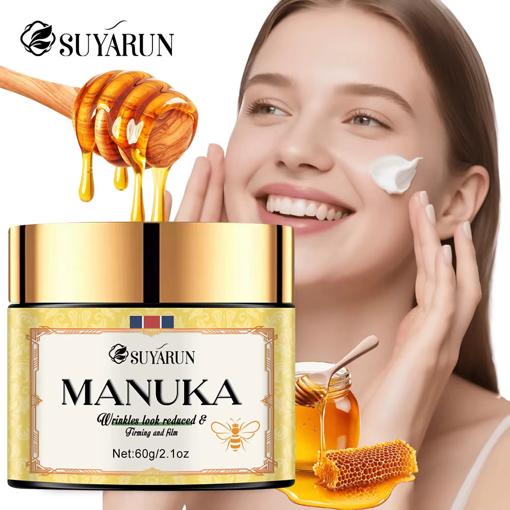 SUYARUN Hydratant au collagène et au rétinol au miel de manuka – Hydratation en profondeur