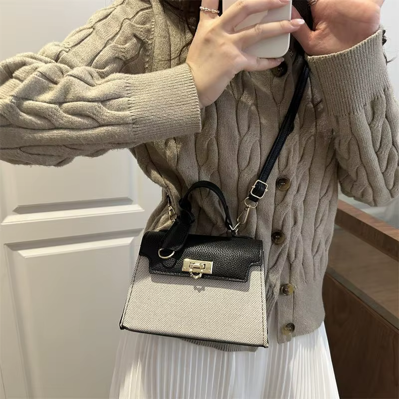 Sac fourre-tout bandoulière multifonctionnel élégant pour femme – Idéal pour les sorties, les vacances, ou comme accessoire cadeau
