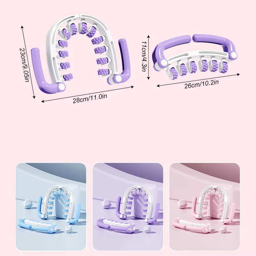 1PC Rouleau anti-cellulite et masseur de drainage lymphatique | Fascia Blaster pour une peau plus nette